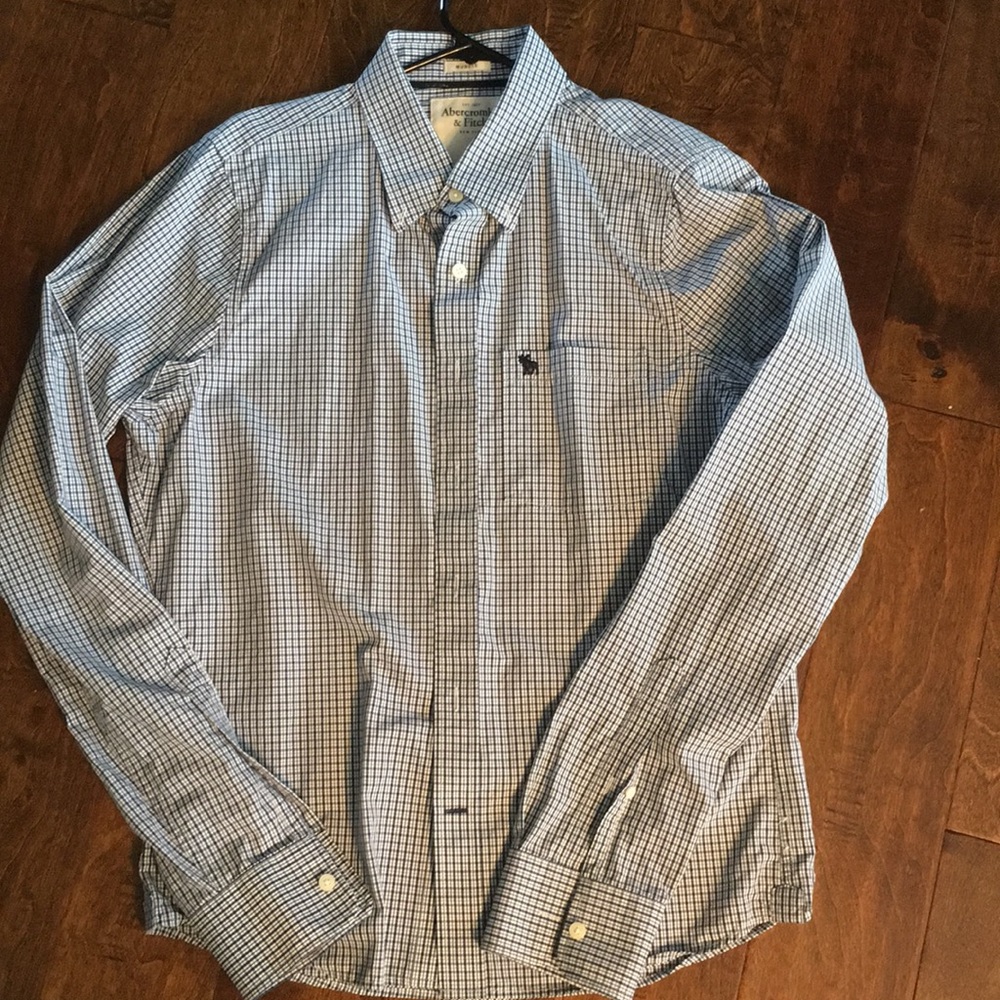Abercrombie & Fitch plaid button down